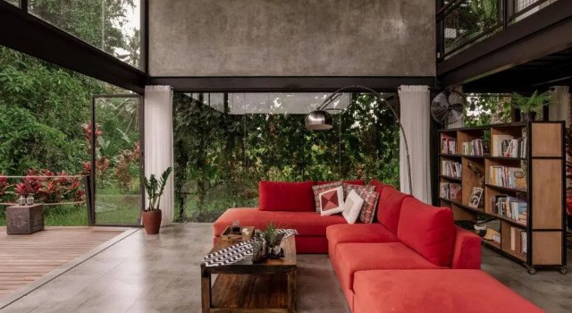 Haigha House - 3 Bedrooms Tropical Modernism (Rice Field/Jungle View), Забронировать Отель Убуд Гианьяр