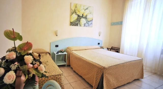 Трёхместный номер Standard с балконом Hotel Riviera Blu