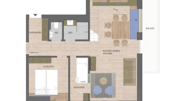 Appartamento Comfort ALPRIMA Aparthotel Hinterstoder