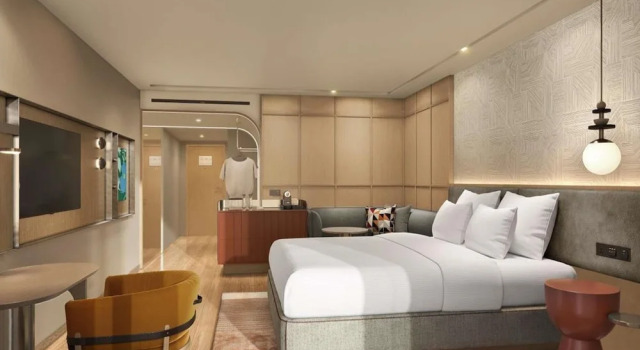 Deluxe Double room with city view Pullman Kuching