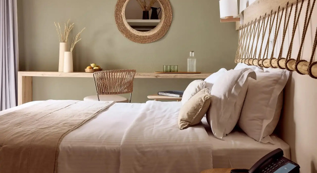 Двухместный номер с видом на горы Kythnos Bay Hotel