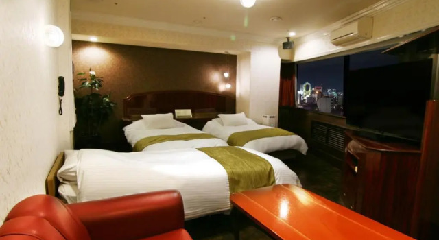 Трёхместный номер Deluxe Hotel Alps