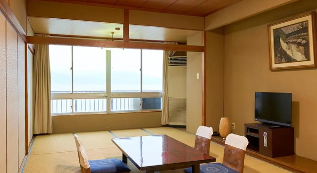 Семейный номер Standard с видом на море Shinwaka Lodge