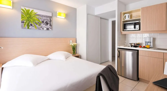 Двухместная студия Aparthotel Adagio Access Nice Magnan