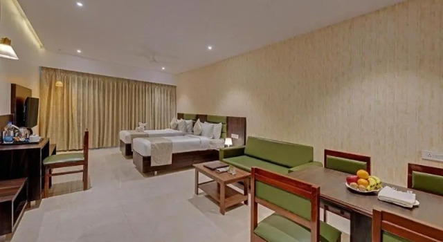 Deluxe double chambre Guruprerna Beacon Resort, Dwarka