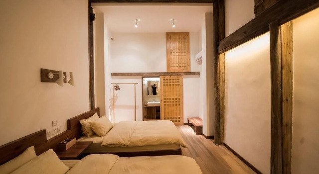 Yunhetang Fragrant Villa in WuYuan(婺源云何堂·香墅), Rezerwuj Willa Hotele w Shangrao z parkingiem, Parking