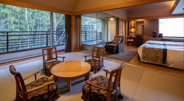 Standard Zimmer mit Landblick Hakone Kamon