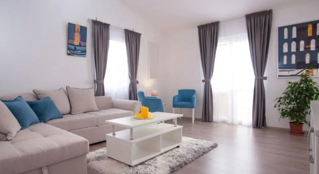 Апартаменты c 1 комнатой с балконом и с видом на море Apartments Grand