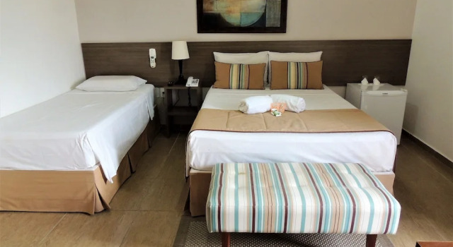 Номер Deluxe Hotel Água Viva - Cachoeira Paulista - SP - Próximo a Canção Nova