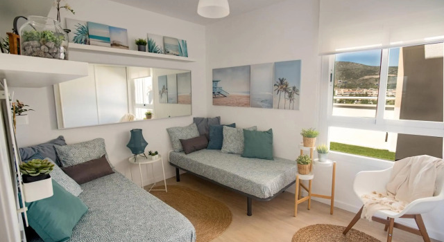 Beautiful apartment with 2 terraces, Pool & Beach, Забронировать Апартаменты/квартира Торремолинос Коста-дель-Соль, рядом с Пляж Лос-Аламос