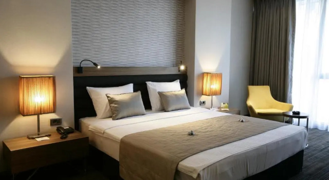 Standardowy dwuosobowy pokój RYS Hotel