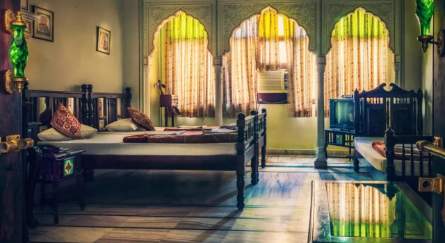 Трёхместный номер Superior Krishna Palace - A Heritage Boutique Hotel