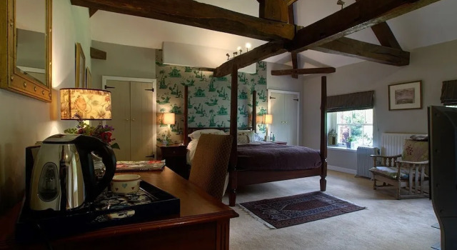 Deluxe dobbelt værelse med haveudsigt Breedon Hall