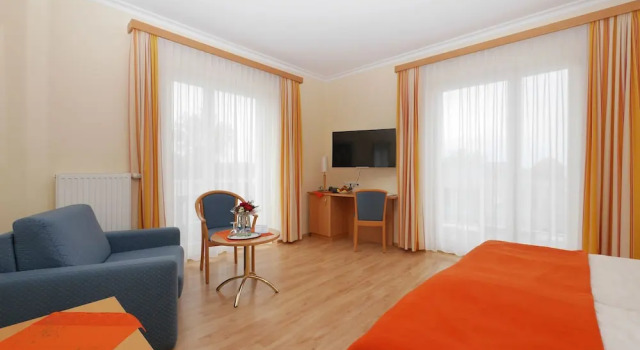 Двухместный номер Standard с балконом и с видом на море Hotel garni Arte Vita