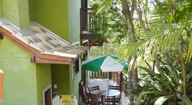 Семейное бунгало с балконом Dubai Bungalows Bombinhas
