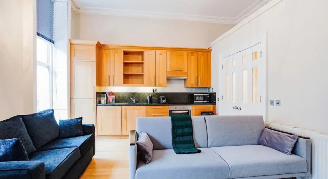 Двухместные апартаменты с балконом Upper Berkeley Street Flats