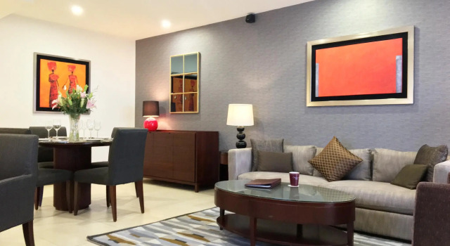 Номер Executive c 1 комнатой Oakwood Residences Shanghai