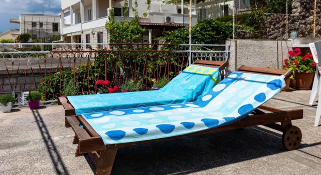Студия с балконом Apartment Gordana