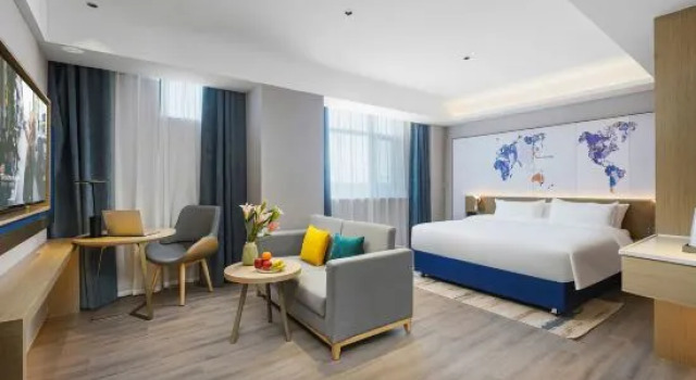 Двухместный люкс Kyriad Hotel (Tengzhou Xinxing North Road Wuyue Plaza)