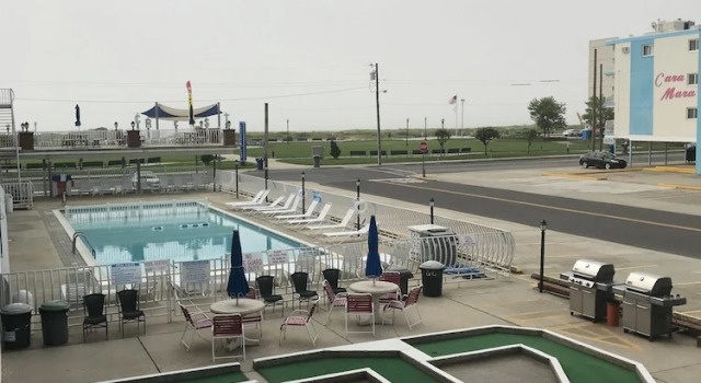 Люкс с видом на океан Gold Crest Motel