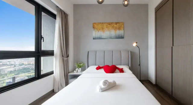 Люкс Comfort с 2 комнатами с видом на город Agile Bukit Bintang KLCC by DX