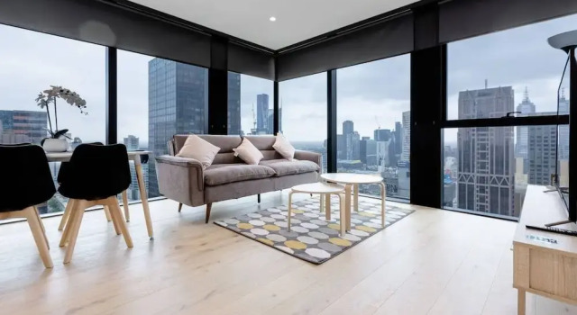 Luxury 2bed2bath apt in the Heart of Mel@collins, Забронировать Дом для отпуска Виллы Мельбурна, рядом с Верховный суд Виктории, Вилла