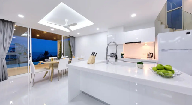 Modern styled 3 BR pool Orchid Villa, Забронировать Вилла Отели Южного Таиланда с парковкой, Парковка