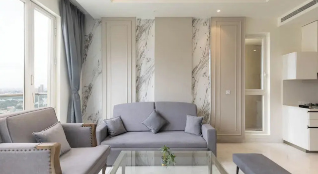 The Silvertone by Redolive Leela Residency1 bhk, Rezervovat Apartmán Bangalore Bangalore