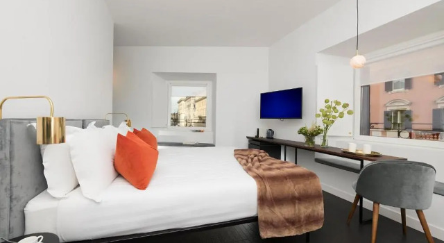 Трёхместный номер Standard с красивым видом из окна Maison Ottavia