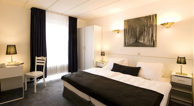 Кровать в общем номере City Inn Hotel Leipzig