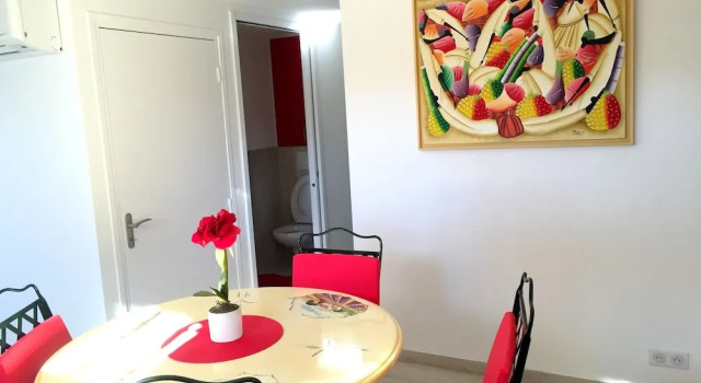 Studio in Vence, With Wonderful City View, Private Pool, Enclosed Gard