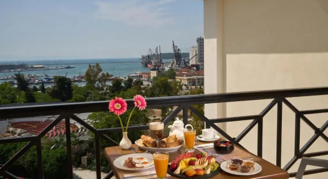 Двухместный номер Deluxe с видом на море Volos Palace