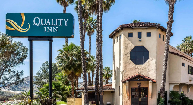 Quality Inn Fallbrook I-15, Prenota Hotel Fallbrook San Diego County