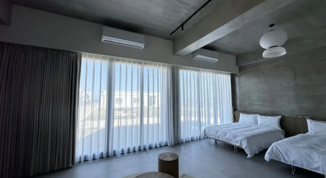 Camera quadrupla Luxury con vista sull'oceano SomeWhere Inn