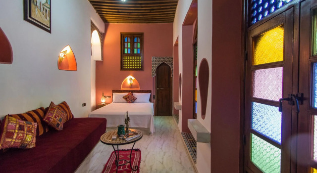 Riad dar mansoura, Rezervovat Hotel Hotely v Fès s parkováním, Parkování