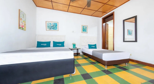 Трёхместный номер Standard Ayenda Sarayu House