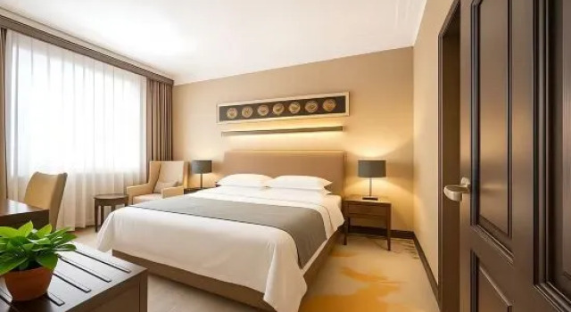 Люкс Deluxe Chengdu Hualong Hotel