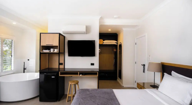 Dobbelt suite med havudsigt Chimes Spa Retreat
