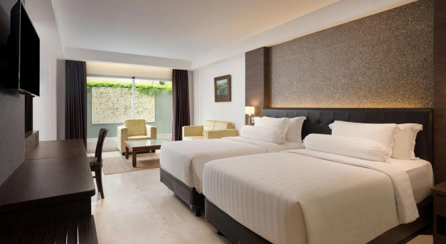 Двухместный семейный номер Deluxe Sthala, A Tribute Portfolio Hotel, Ubud Bali