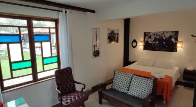 Студия Deluxe Casa Larrosa Itaúna - Adults Only