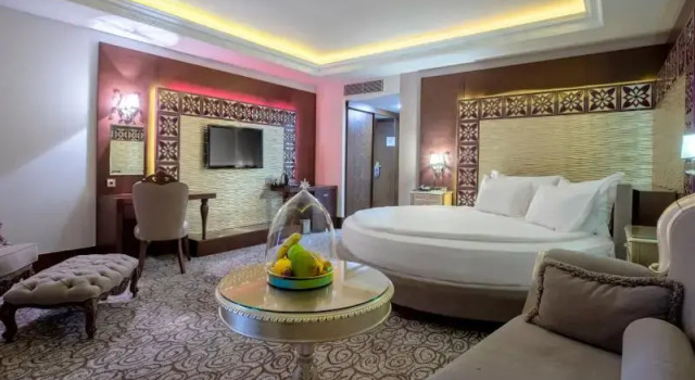 Двухместный люкс с балконом Отель Liman Hotel & Casino By Merit (Adults +25 Only)