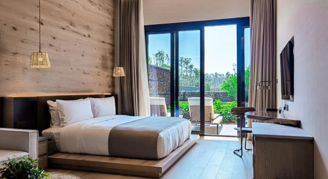 Люкс с красивым видом из окна Sunshine Yi Hotel Haitang Bay, Sanya