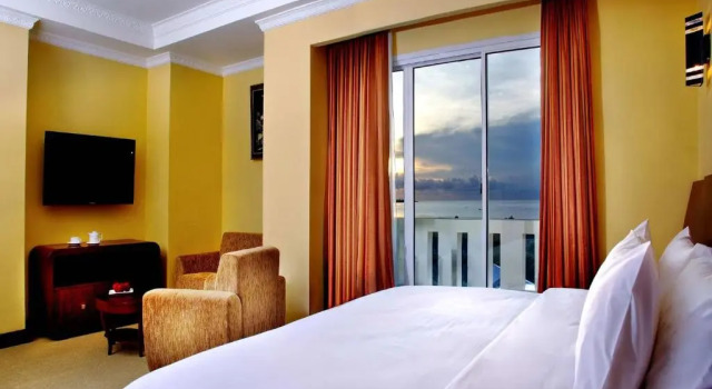Двухместный номер Deluxe с видом на океан Aston Niu Manokwari Hotel & Conference Center