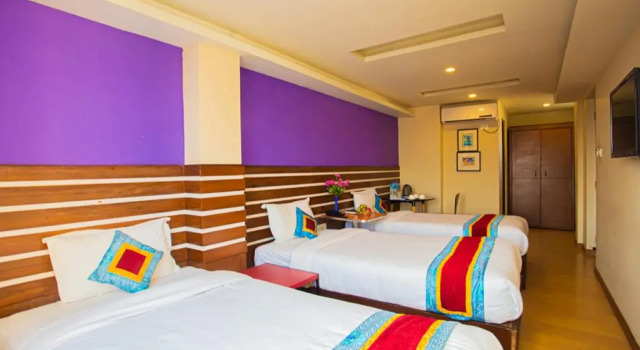 Трёхместный номер Deluxe Asian Boutique Hotel