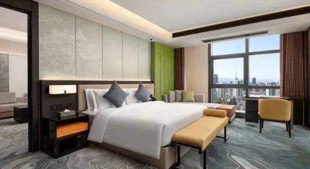 Люкс Deluxe Wyndham Garden Yichang
