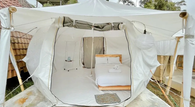Тент с видом на озеро Diamond Glamping by BIO Management