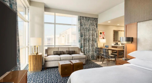 Двухместный люкс Embassy Suites by Hilton Denton Convention Center