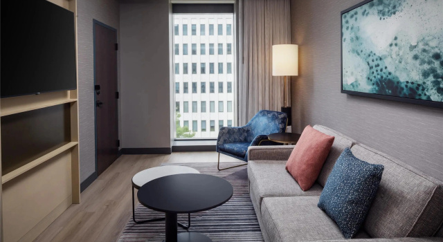 Двухместный люкс Deluxe c 1 комнатой Tempo By Hilton Washington Dc Downtown