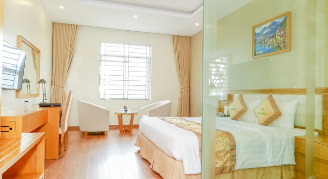 Двухместный номер Deluxe с видом на город Palm Hotel Thanh Hoa