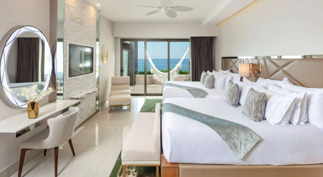 Двухместный полулюкс с видом на океан Garza Blanca Resort & Spa Los Cabos